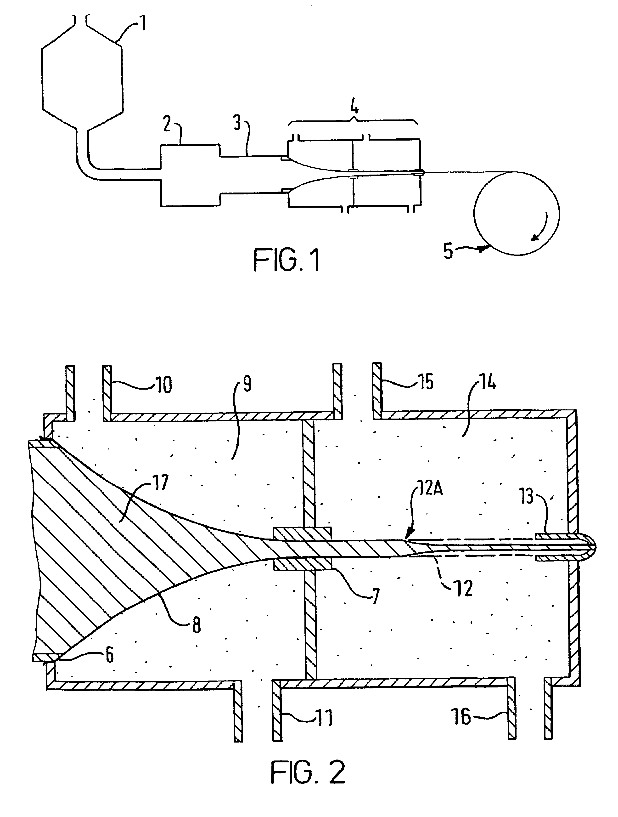 Apparatus and method for forming materials