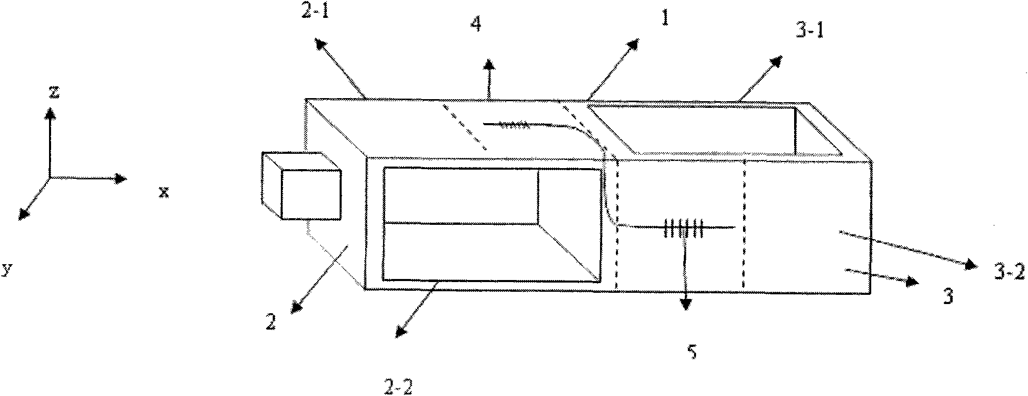 Temperature self-compensating fiber grating rod force sensor and using method thereof