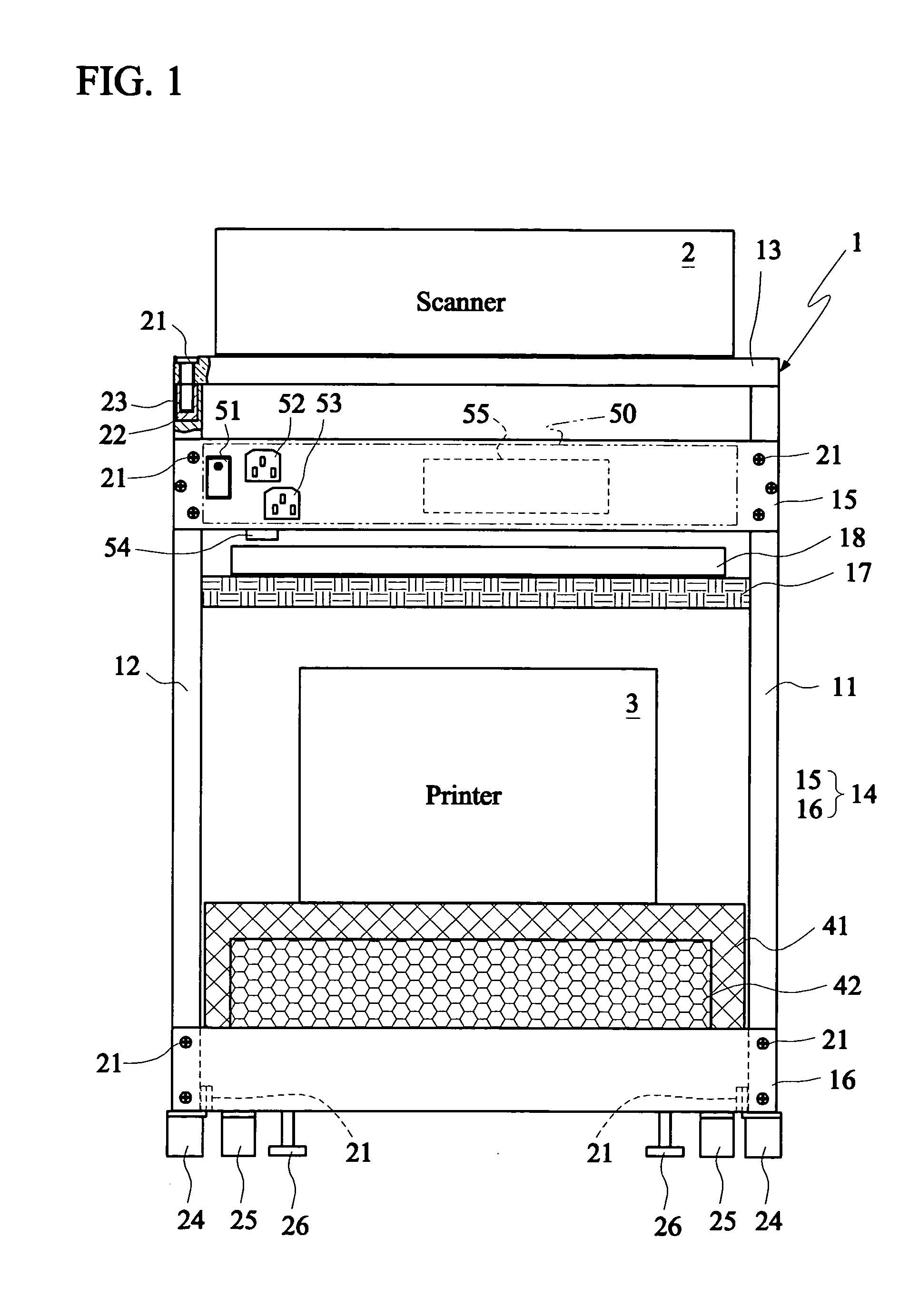 Multi-purpose table with embedded metal nuts for assembly