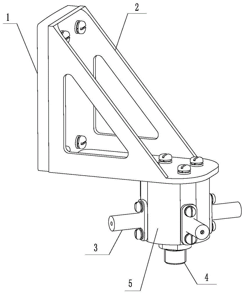 A three-way self-adaptive connection device for axial separation of aircraft fairing