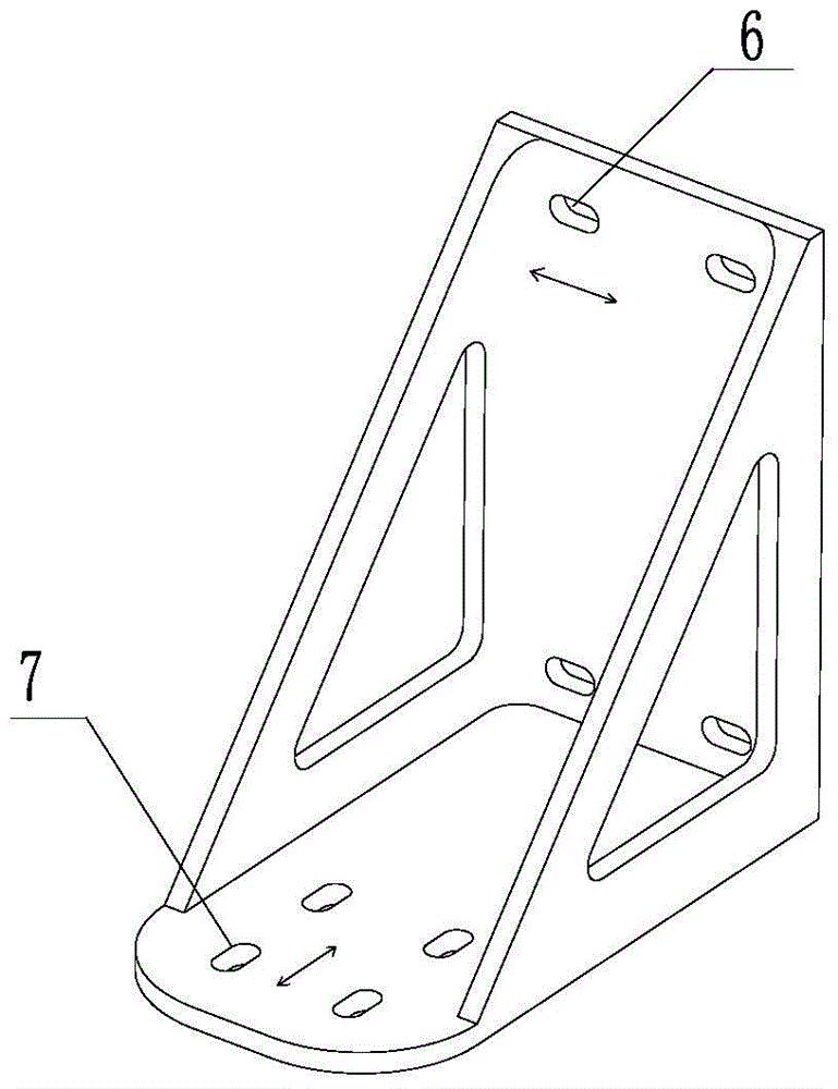 A three-way self-adaptive connection device for axial separation of aircraft fairing