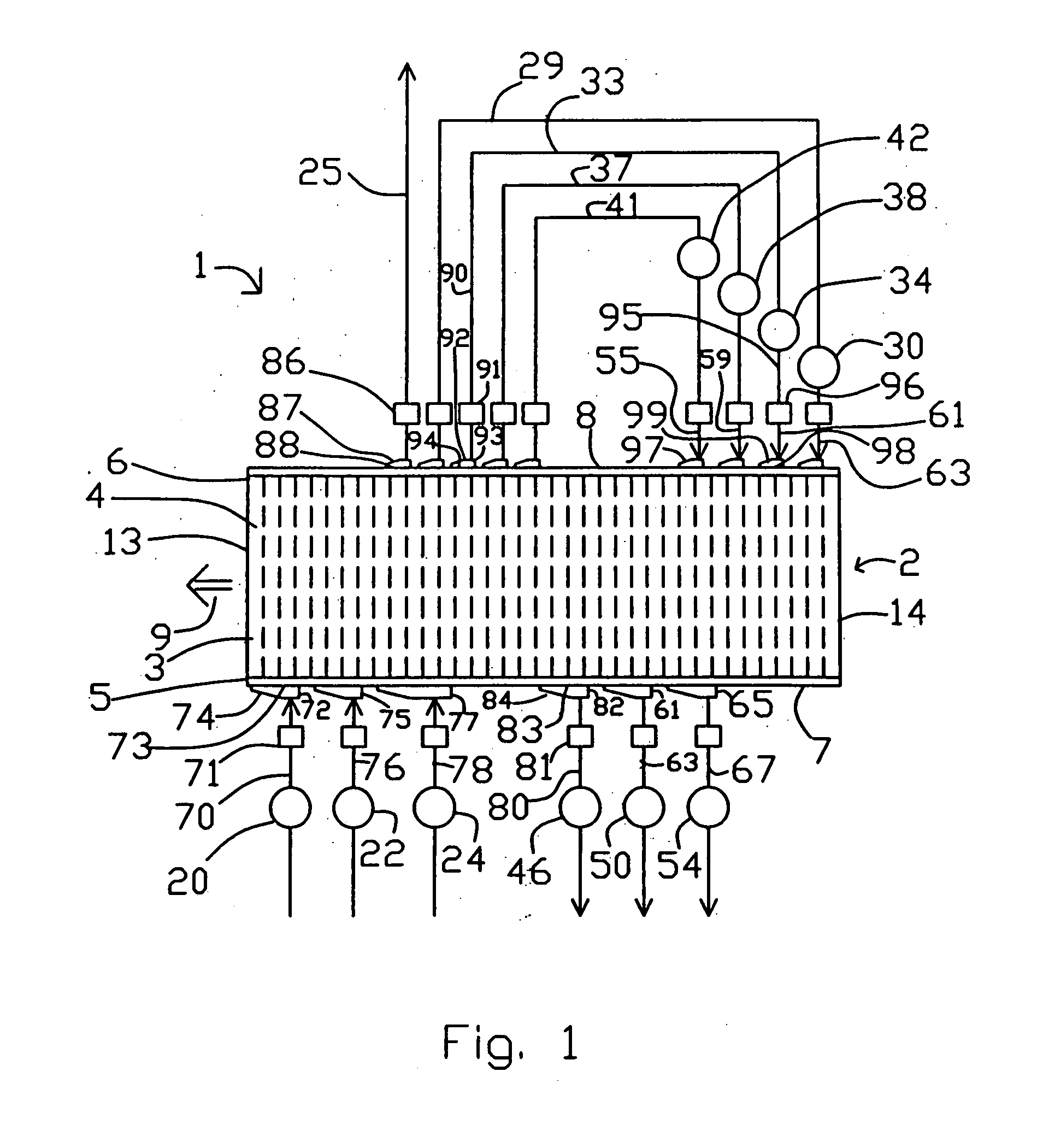 Chemical reactor with pressure swing adsorption