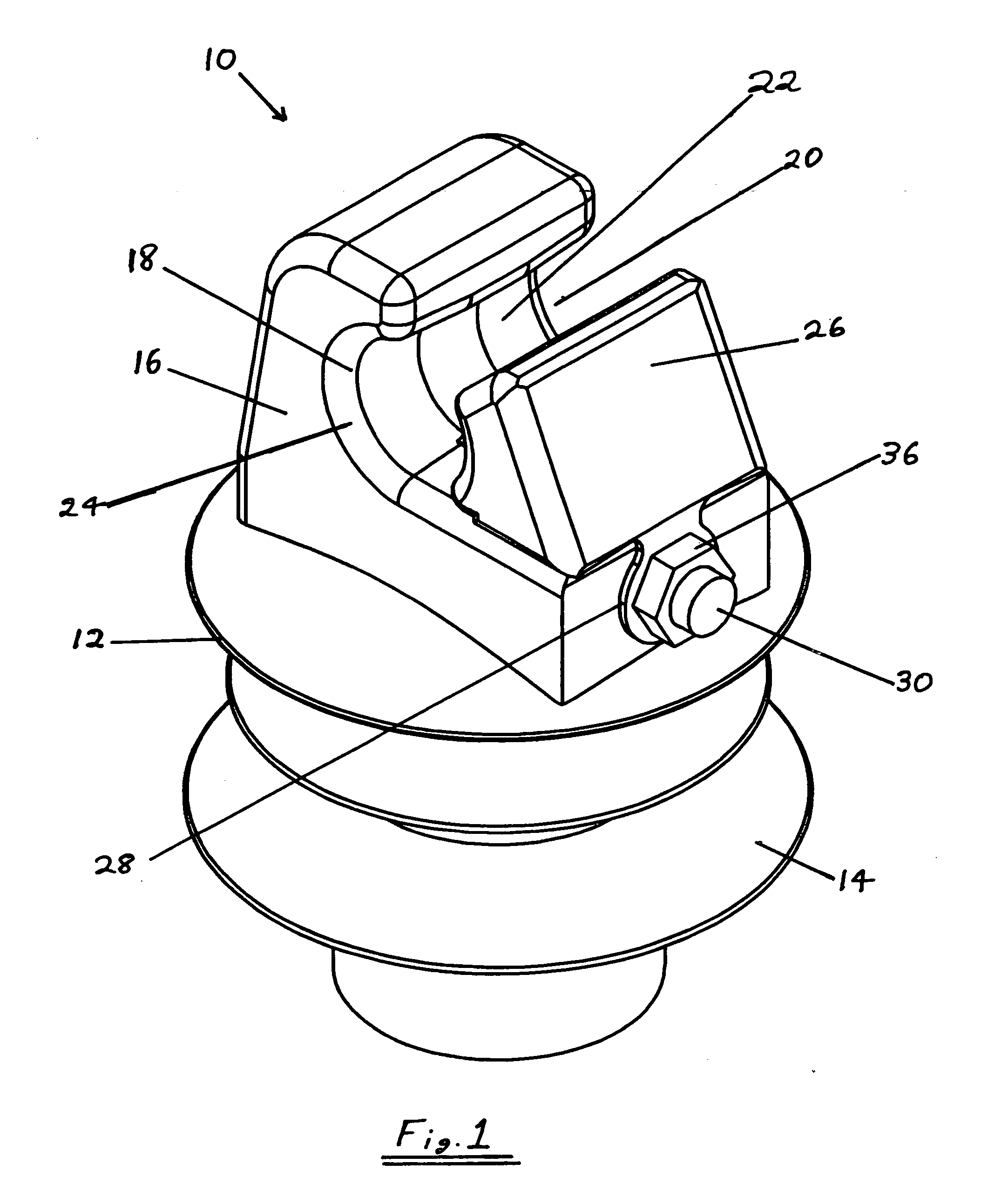 Integrated clamp insulators