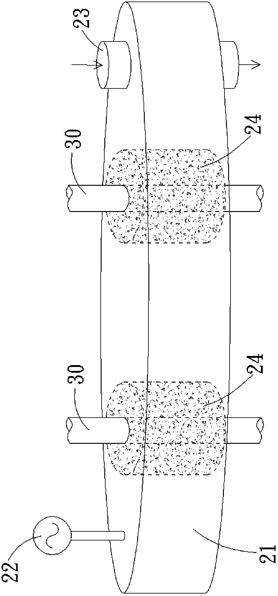 High-modulus graphite fiber and preparation method thereof