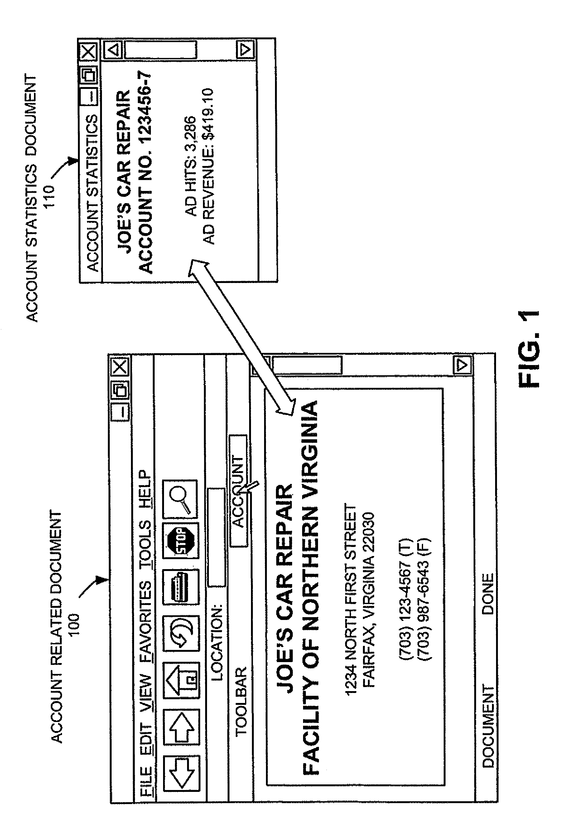 Context-aware processes for allowing users of network services to access account information