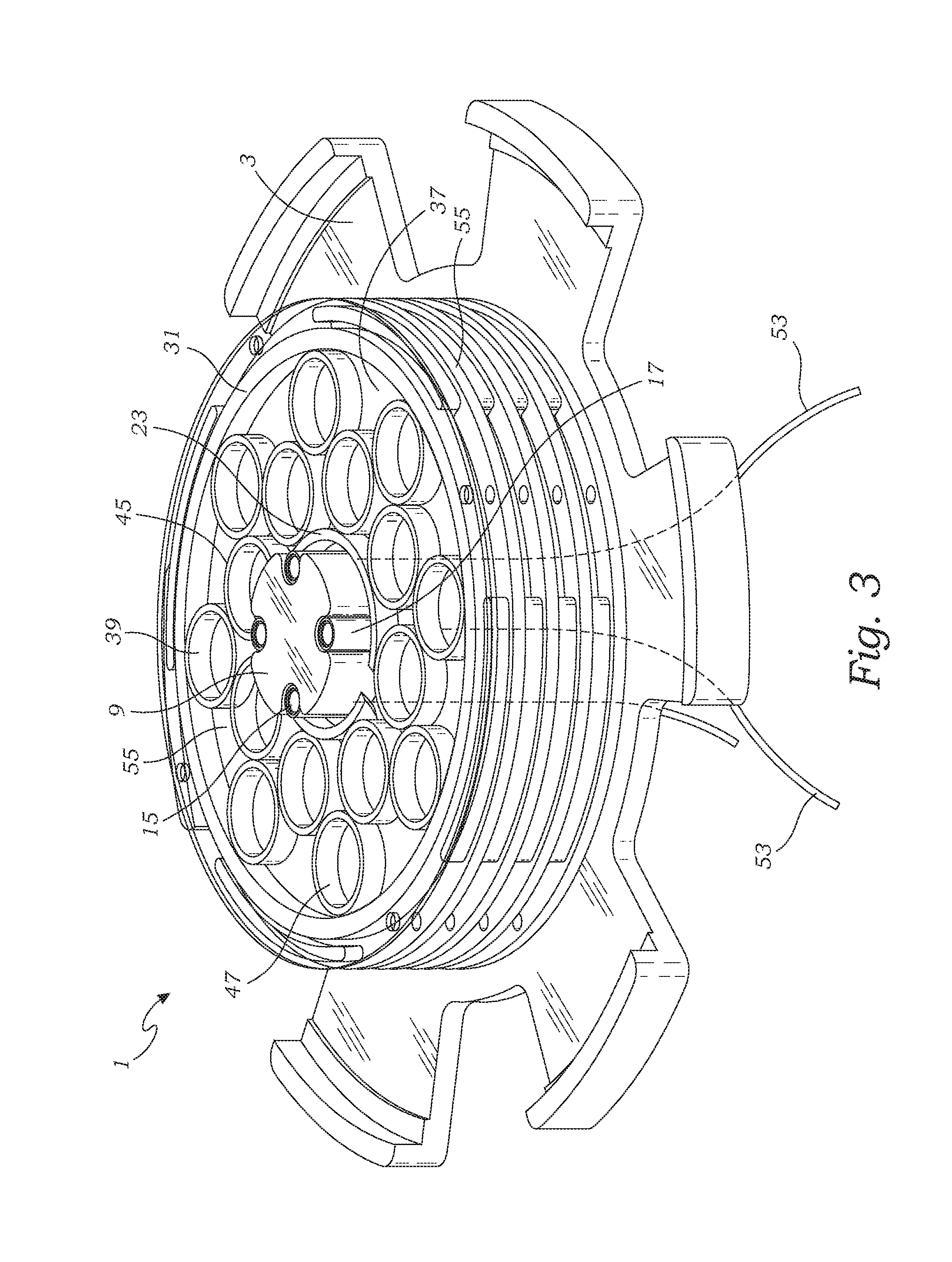 Spring ring circuit assembly