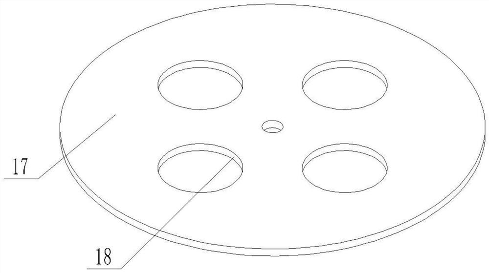 Mixing device for producing capsule type dry powder inhaler