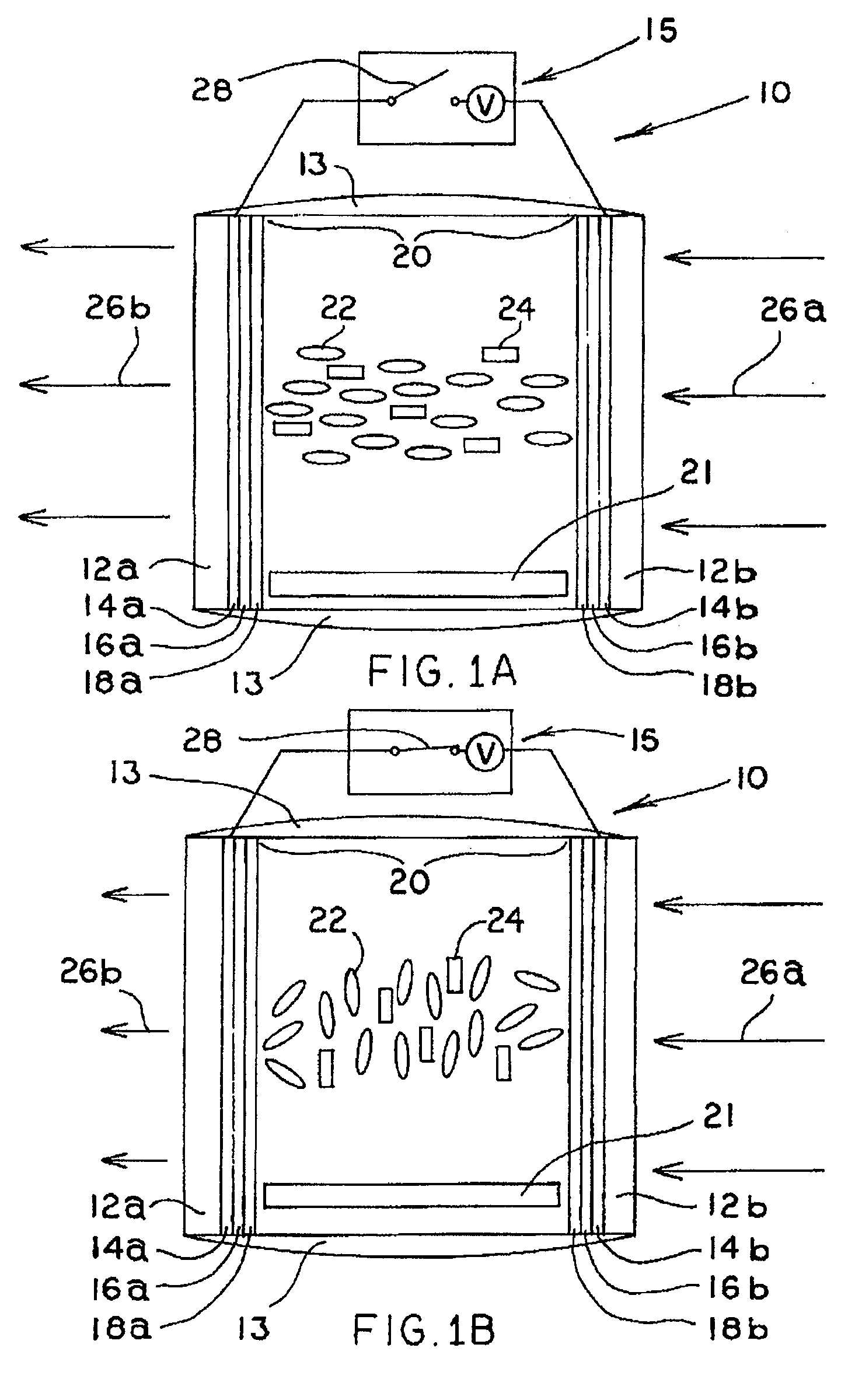 Wide band variable transmittance optical device and mixture