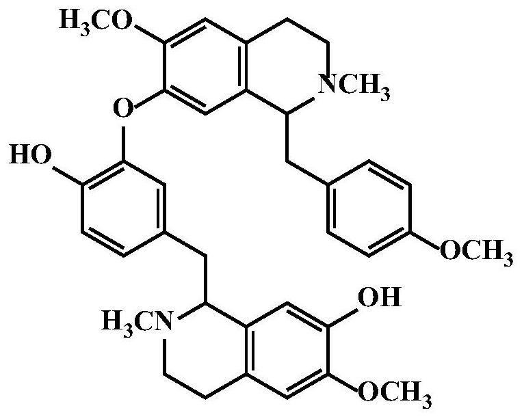 Application of isoliensinine in the preparation of drugs targeted to inhibit akt activation