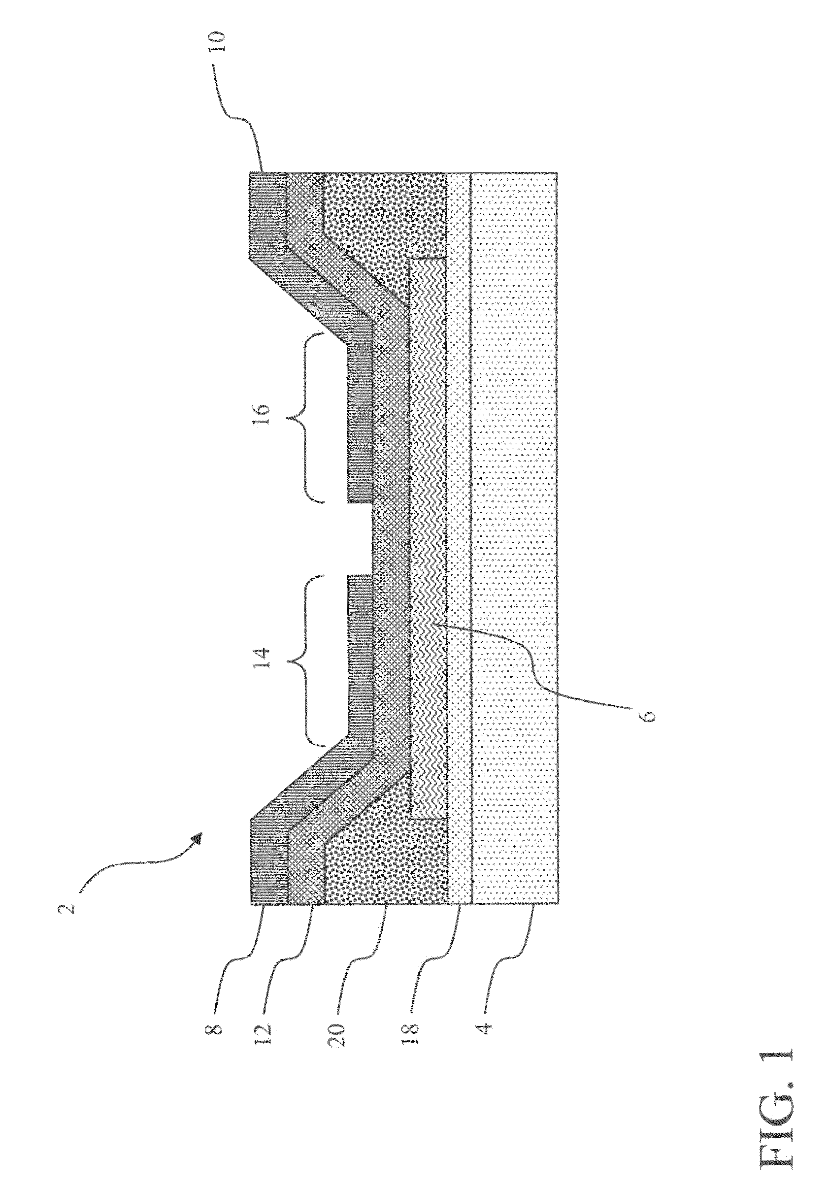 Active matrix electroluminescent display with segmented electrode