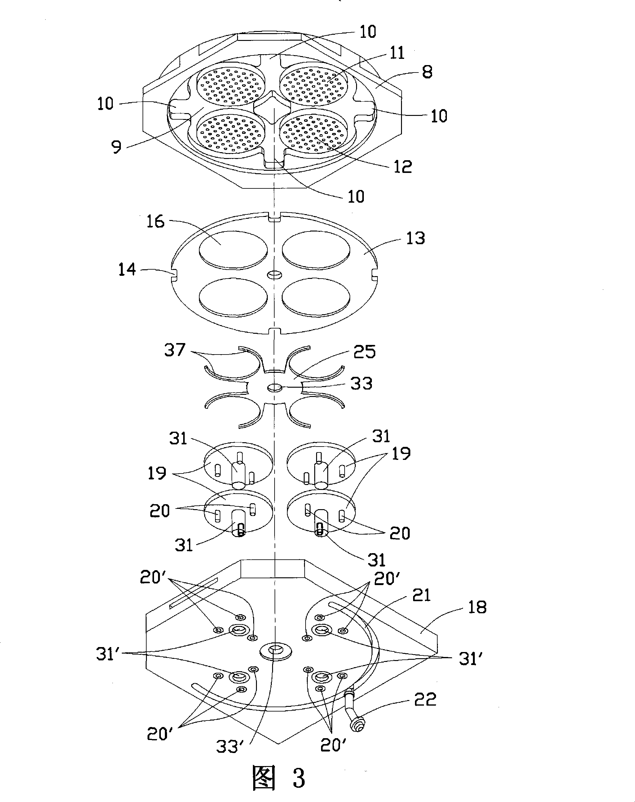 Semiconductor technology processing system and processing method thereof