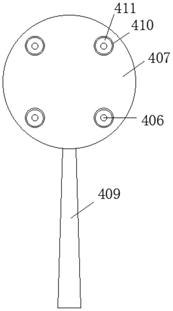 Household walnut shell breaking device