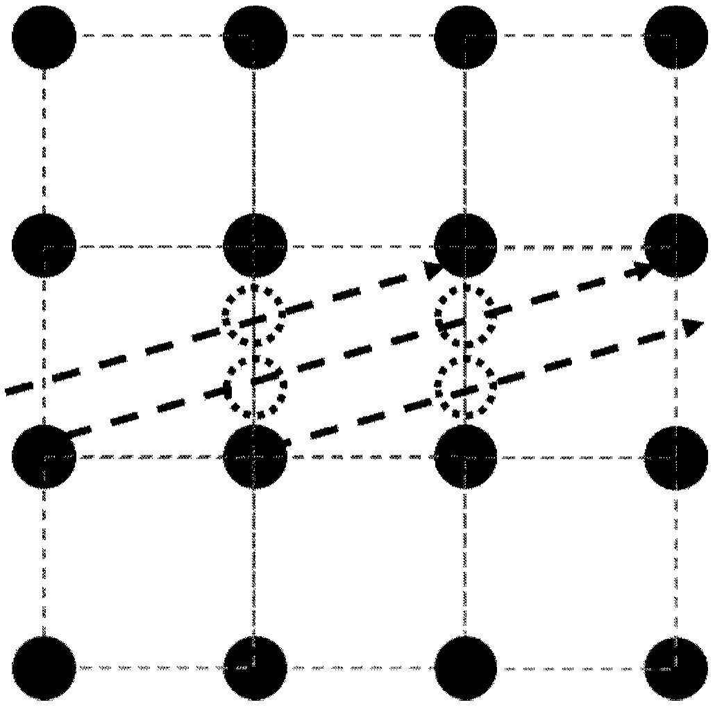 Scanning beam emitting device, laser radar device and laser radar detection method