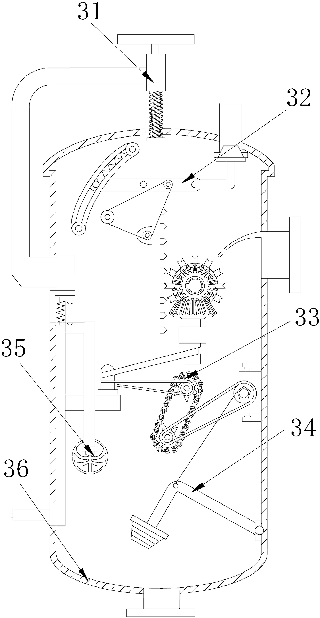 Purification treatment system for acidic industrial wastewater