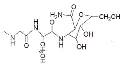 Ningnanmycin composition and preparation method thereof