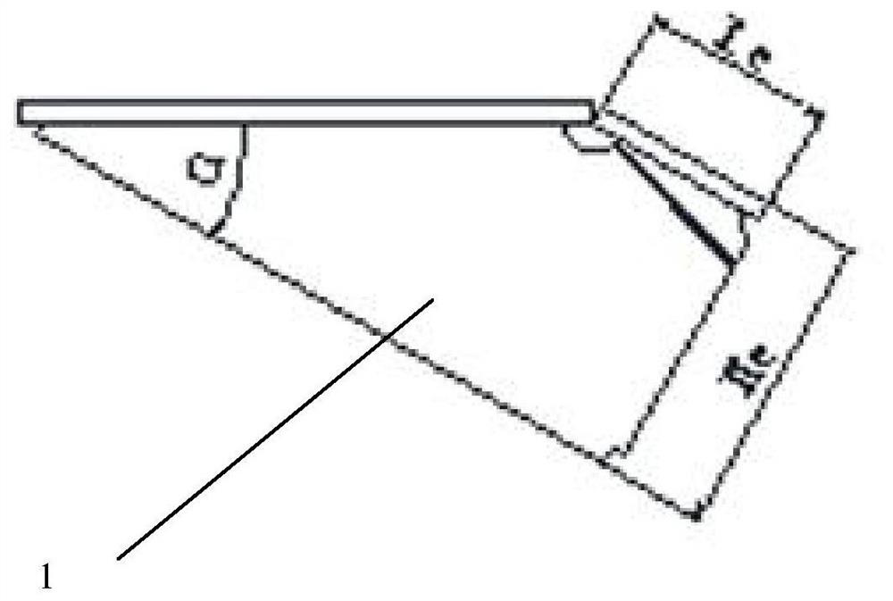 H-shaped steel cutting method based on haunched end plates