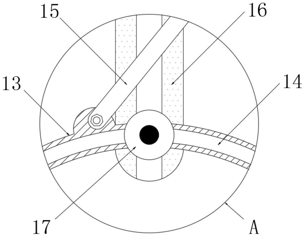 Vehicle-mounted mobile phone electronic support capable of preventing automobile from bumping and falling