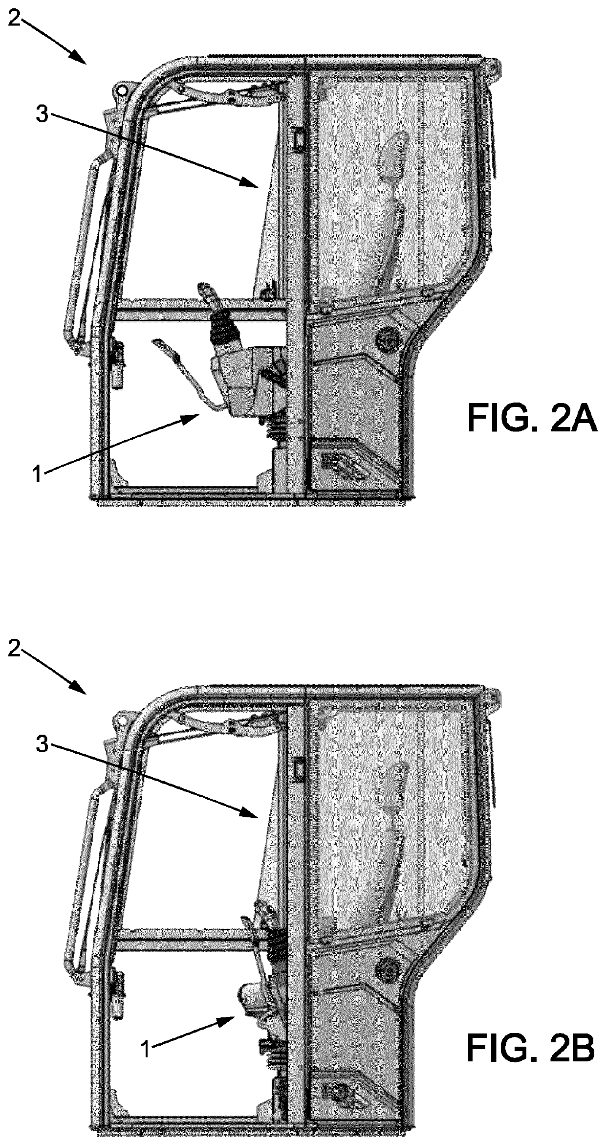 Movable cotrol module for hydraulic machine with locking feature