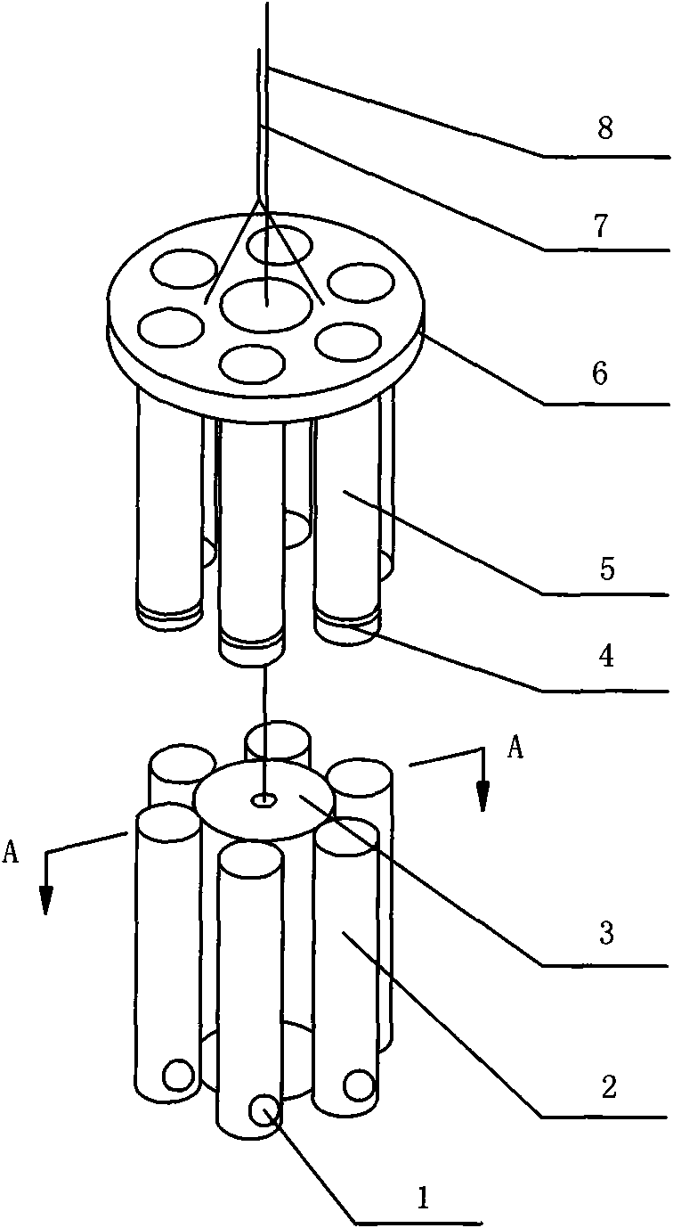 Method and device for multi-directionally collecting water samples