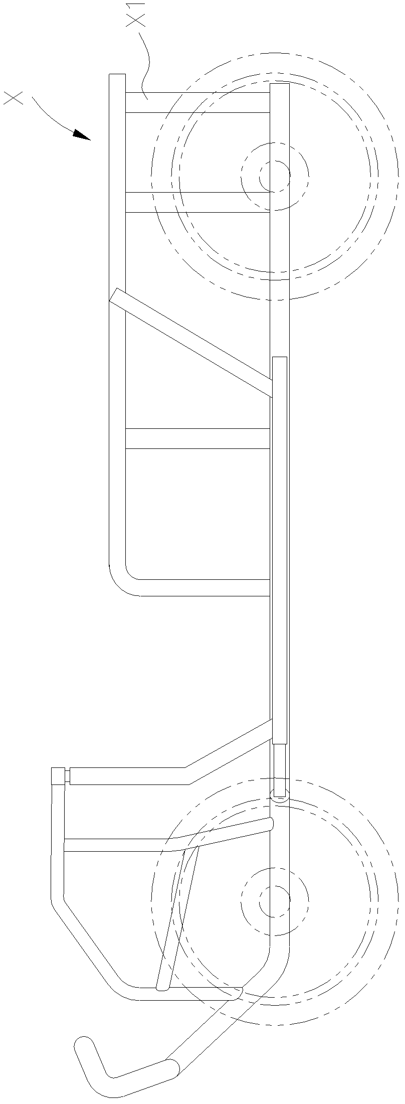 Electric vehicle beam structure