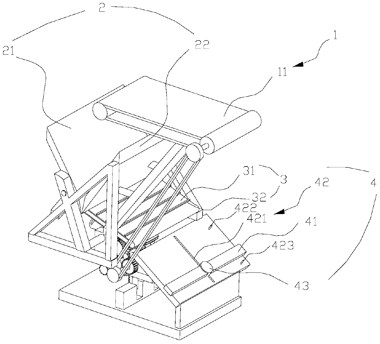 Material batching multi-directional transmission mechanism and method for processing spiced beef based on same