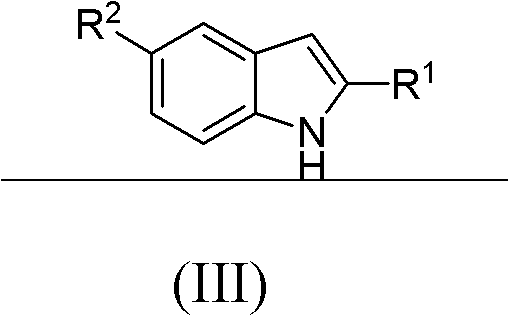 N-substituted tetrahydropyridine bound indole compound as well as preparation method and application thereof