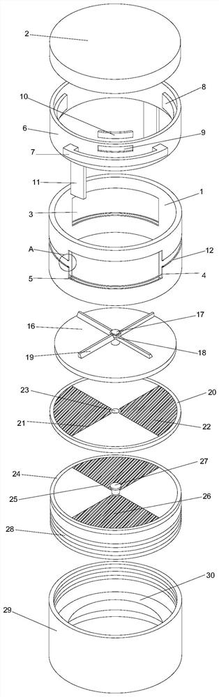 Fly maggot breeding device