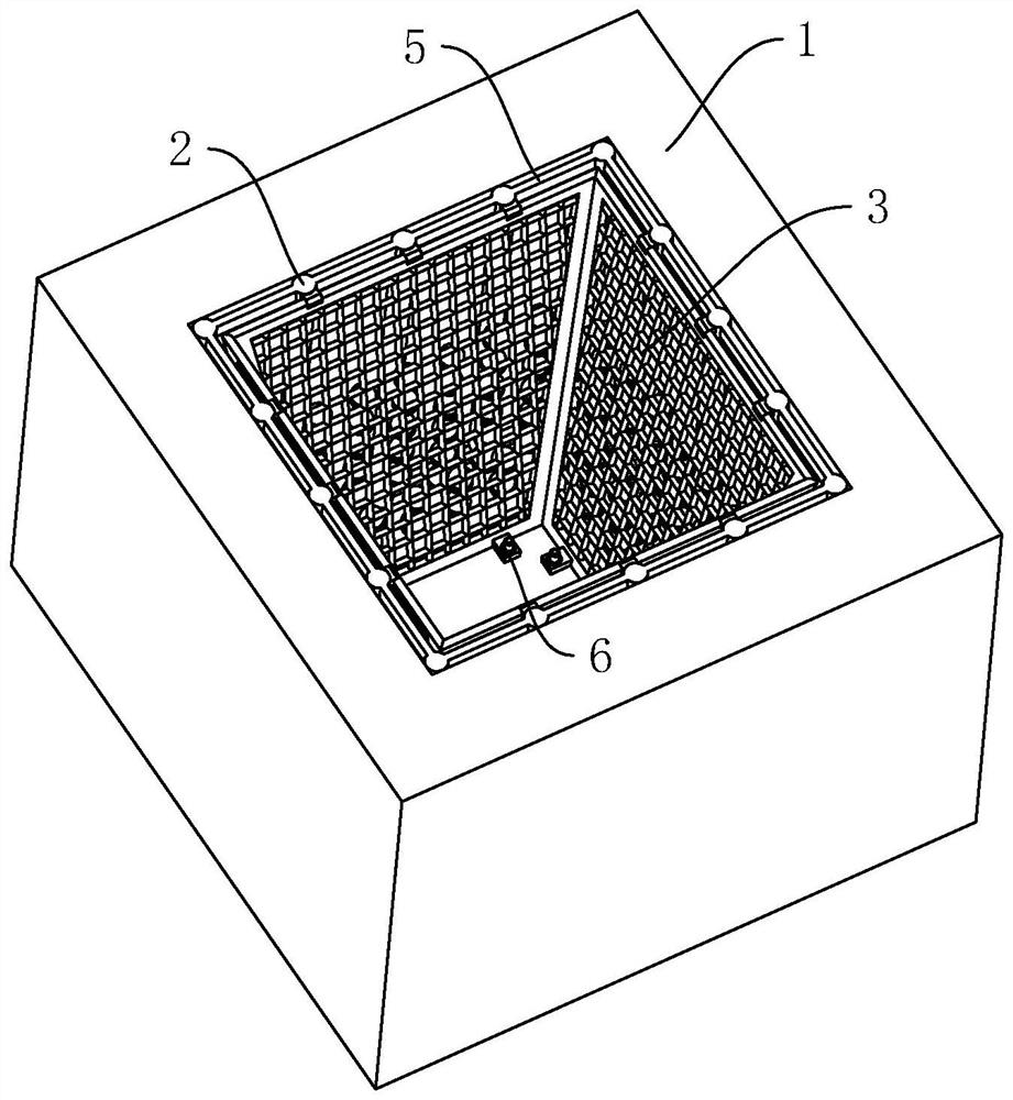 A foundation pit with firm structure and its earthwork excavation method