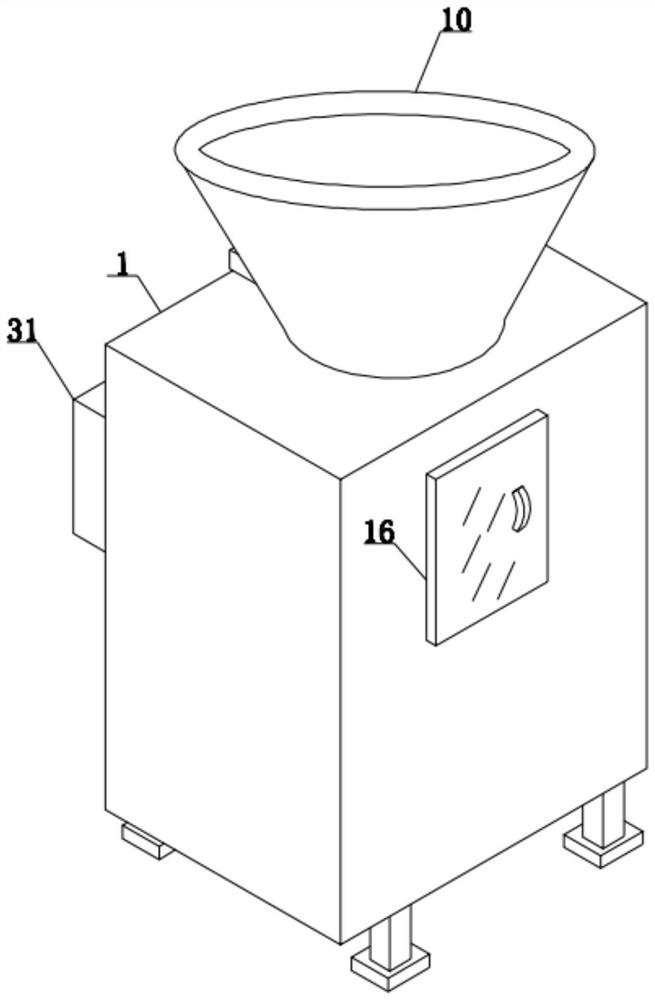 Environment-friendly cleaning equipment for solid waste treatment