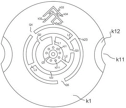 Implantable detector for medical use with sealing rubber ring