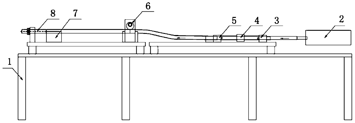 Extrusion forming equipment and process for square tube for rear fork