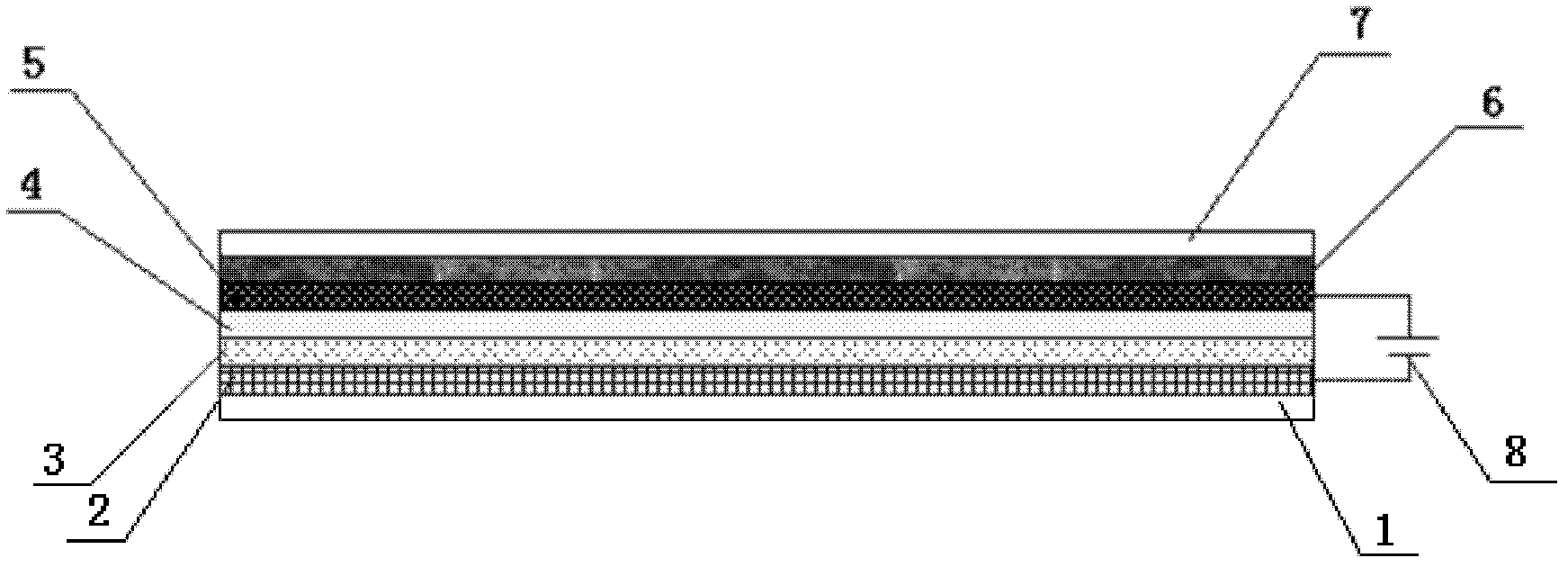 Polyaniline based electrochromic fabric and manufacturing method thereof