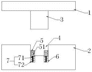 Stamping die with material ejection function