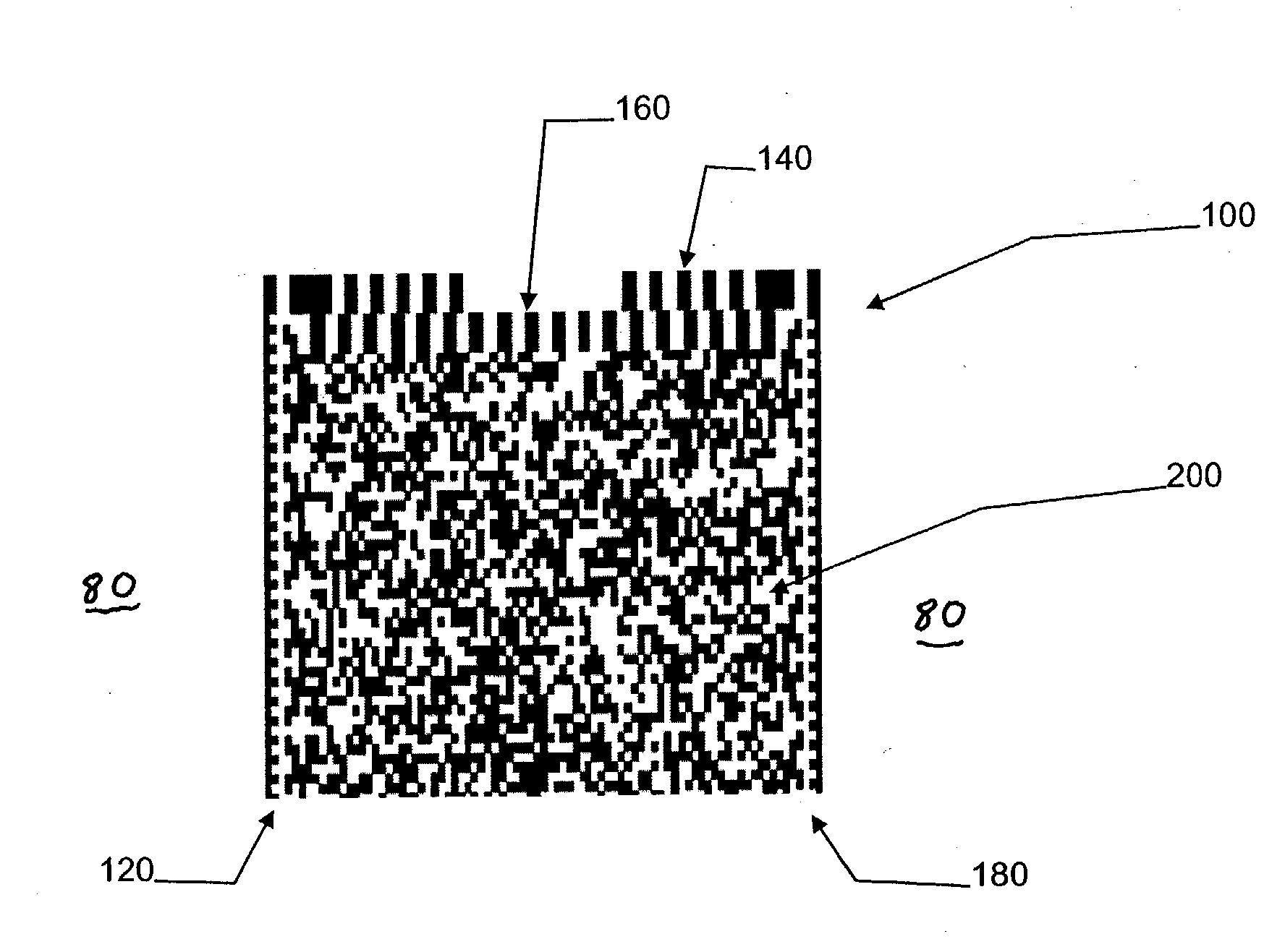 Two-dimensional printed code for storing biometric information and integrated offline apparatus for reading same
