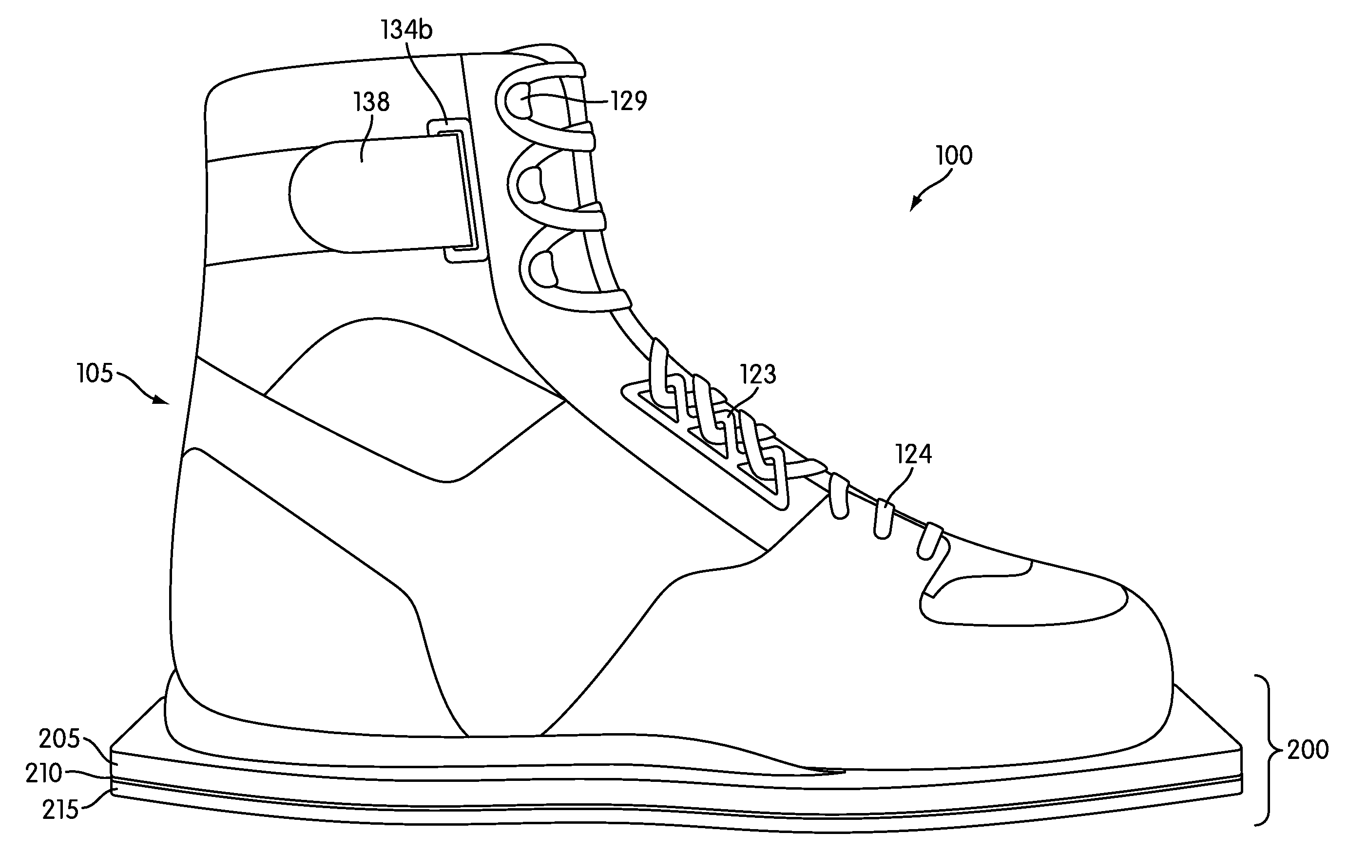 Article of footwear with improved stability and balance