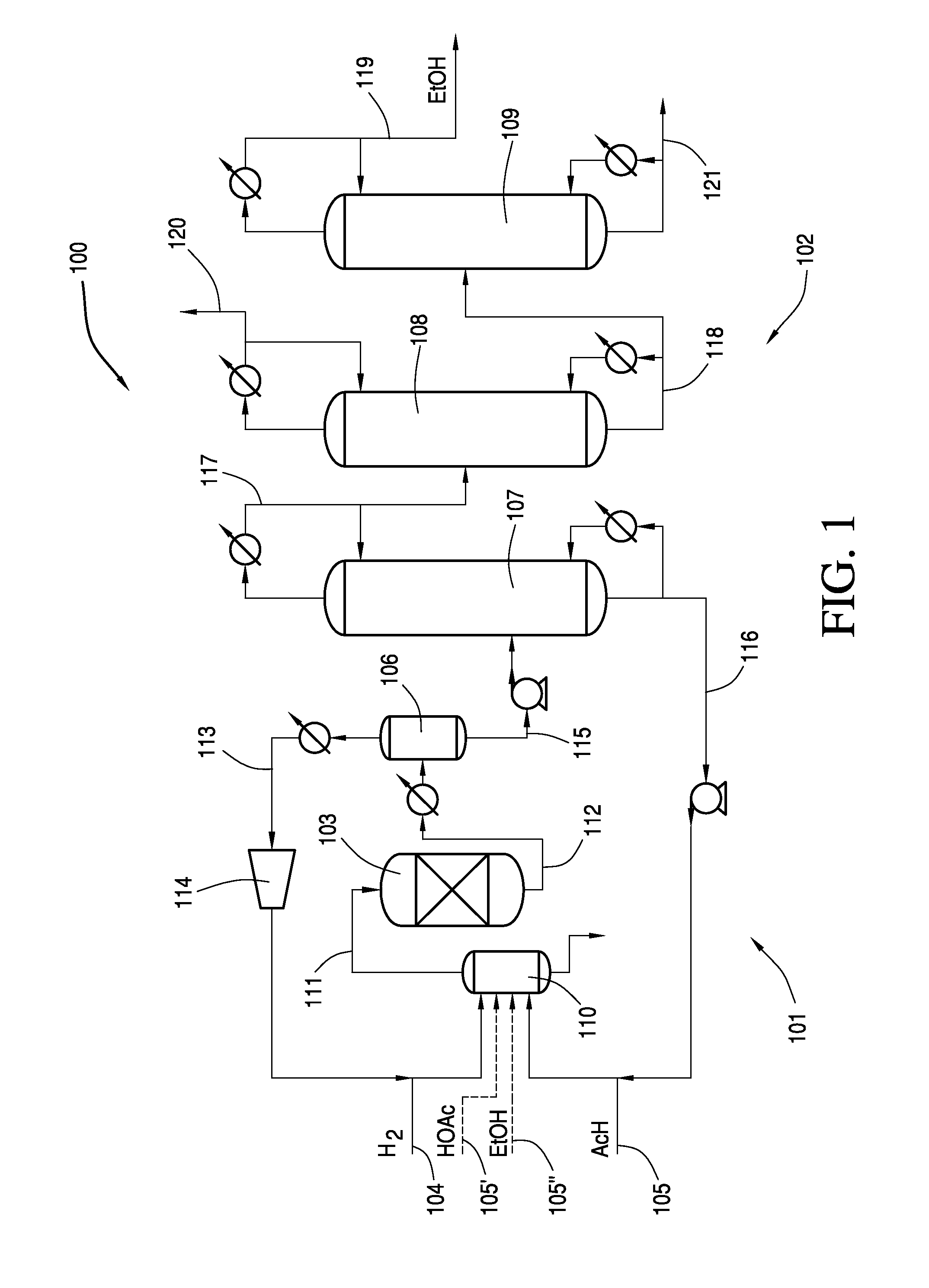 Processes for Producing Ethanol from Acetaldehyde