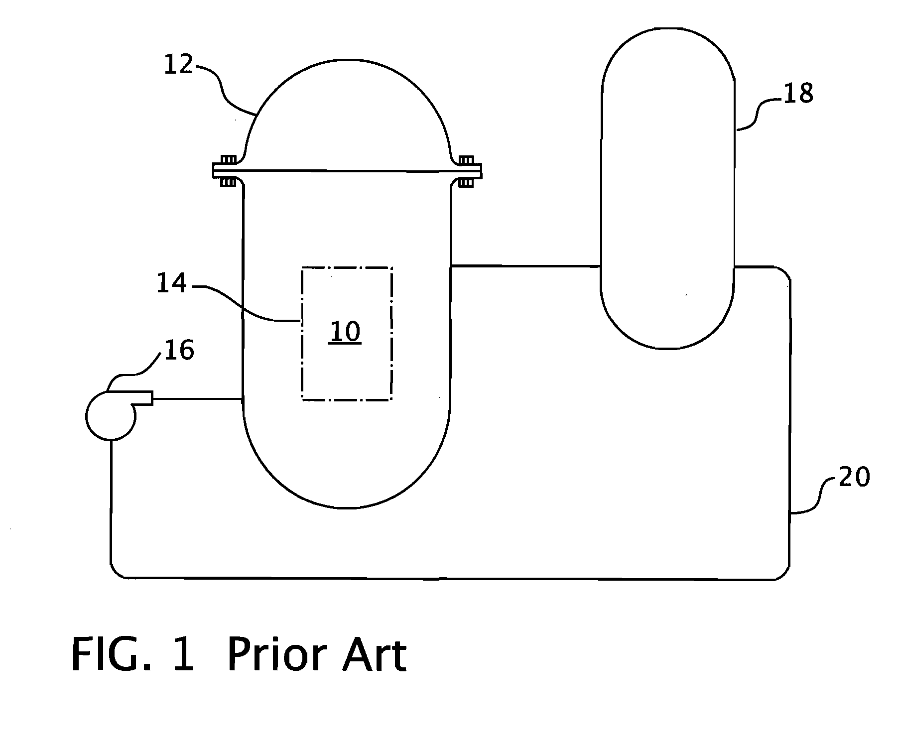 Upper internals arrangement for a pressurized water reactor