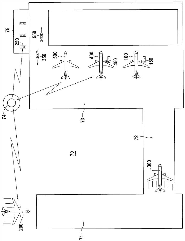 Device and method for emptying and monitoring fluid drained from an engine of an aircraft