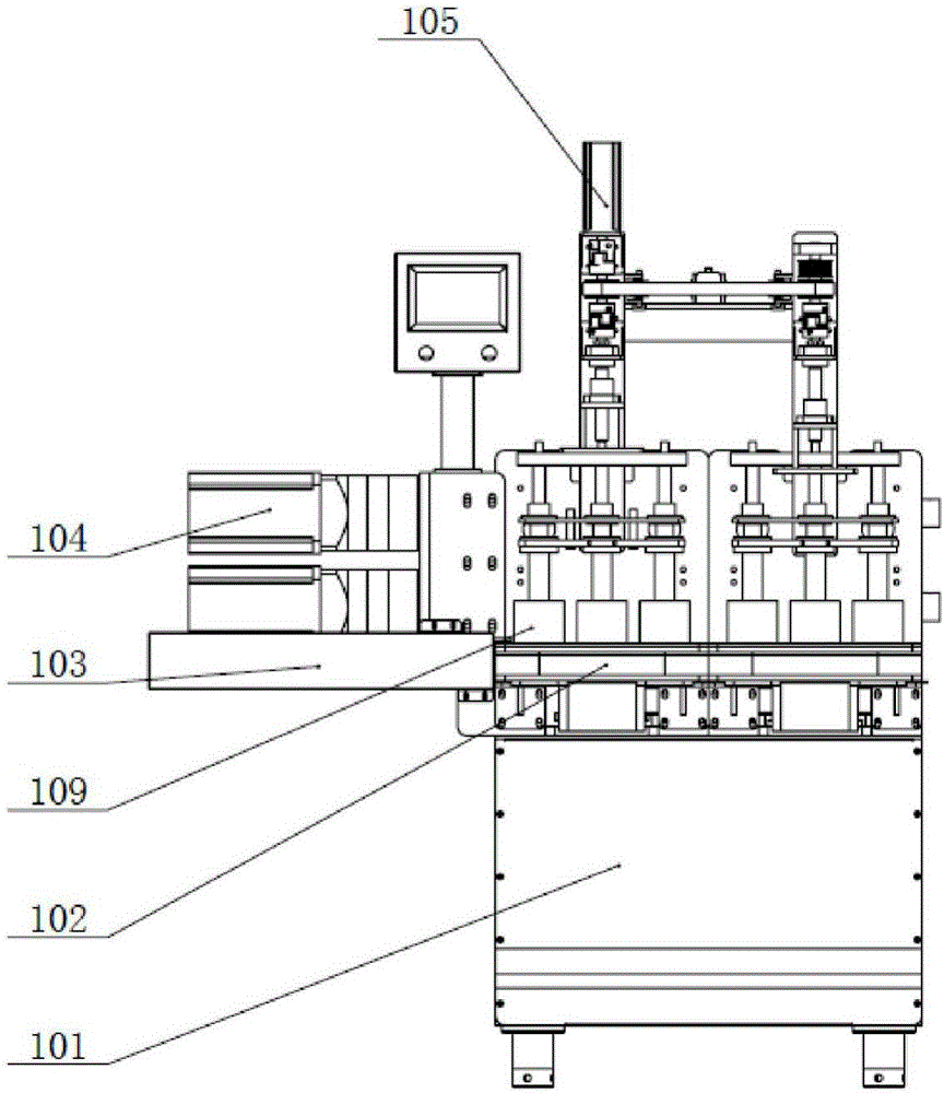 Quantitative feeding device applied to stuffing coated ball machine