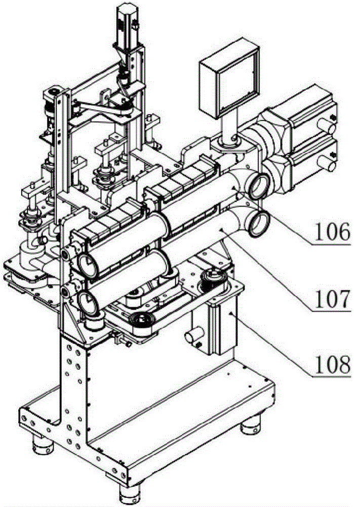 Quantitative feeding device applied to stuffing coated ball machine