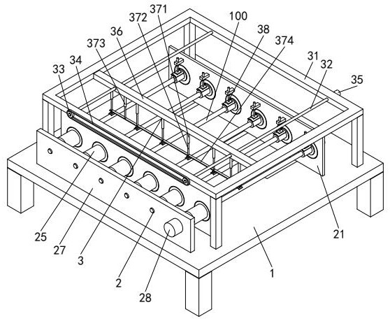 Hardware wrench forming finish machining device