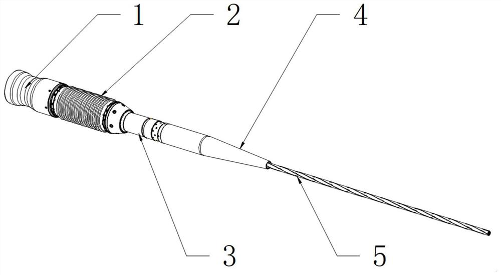 A kind of subsea photoelectric separation equipment