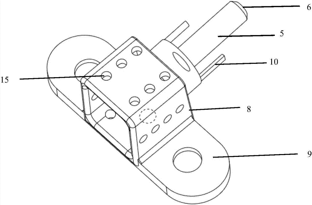 Atlanto-odontoid joint connector realizing limiting purpose and mounting method thereof