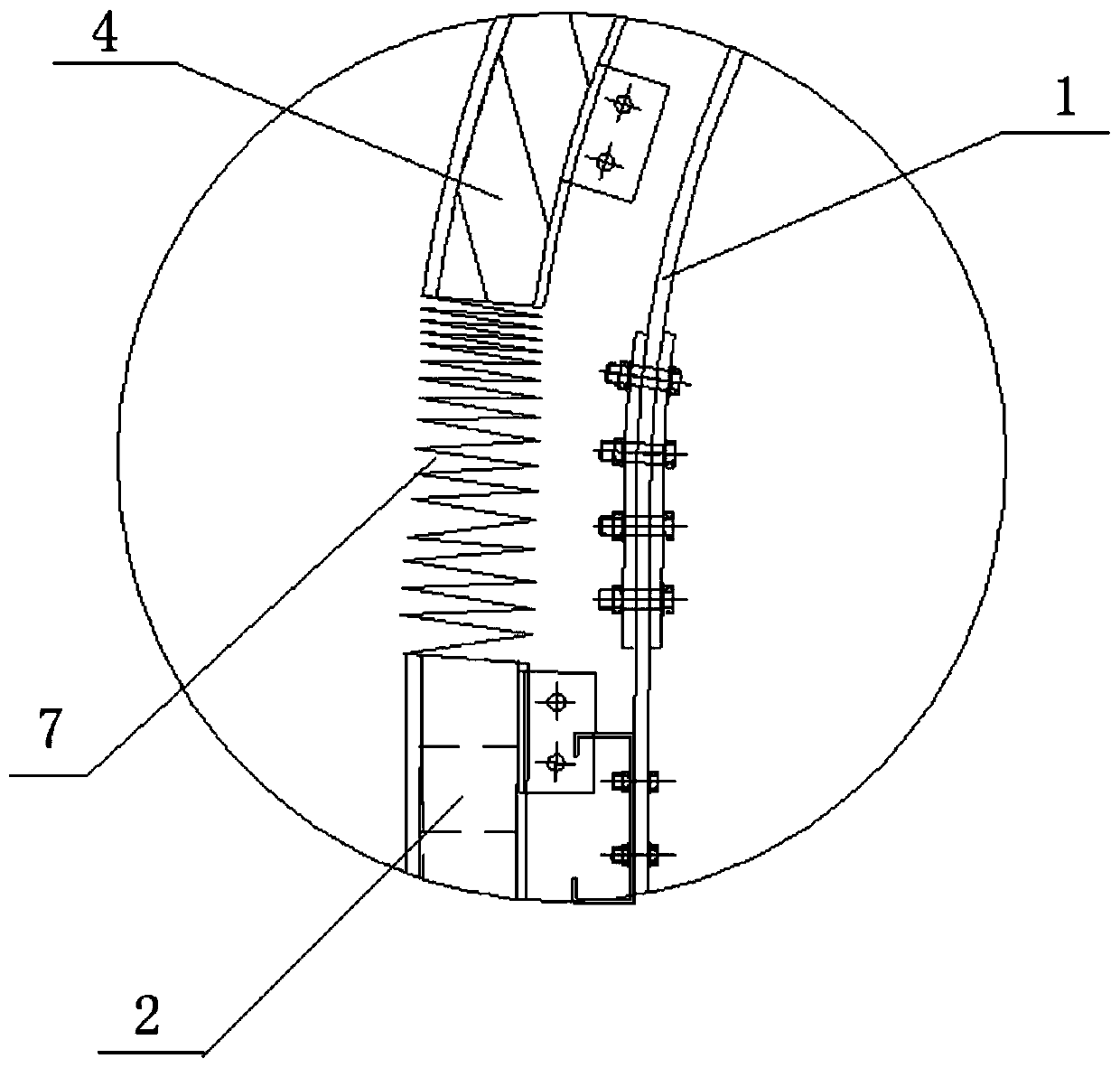 Ventilating fully-closed sound barrier