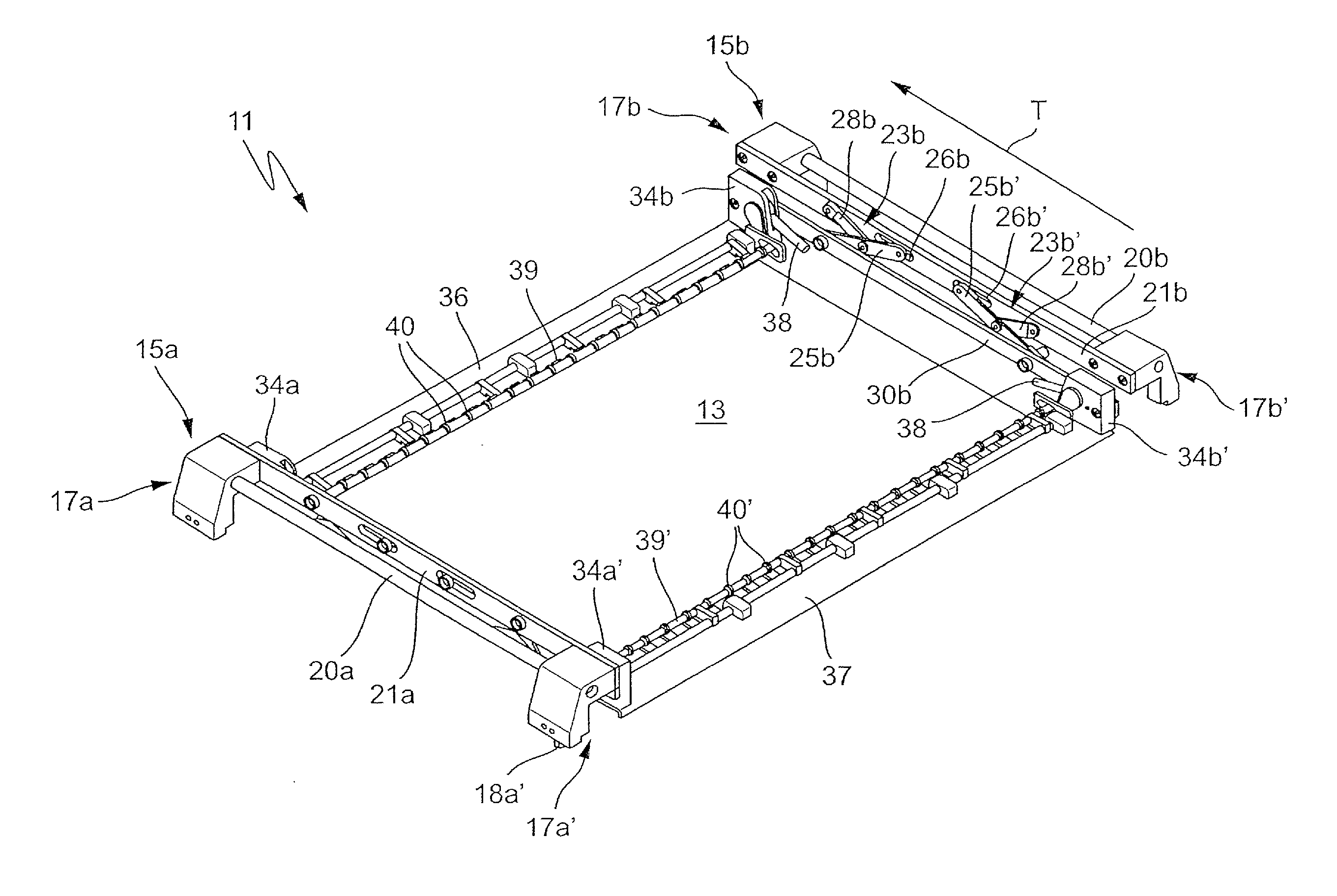 Retaining Device for Thin, Planar Substrates