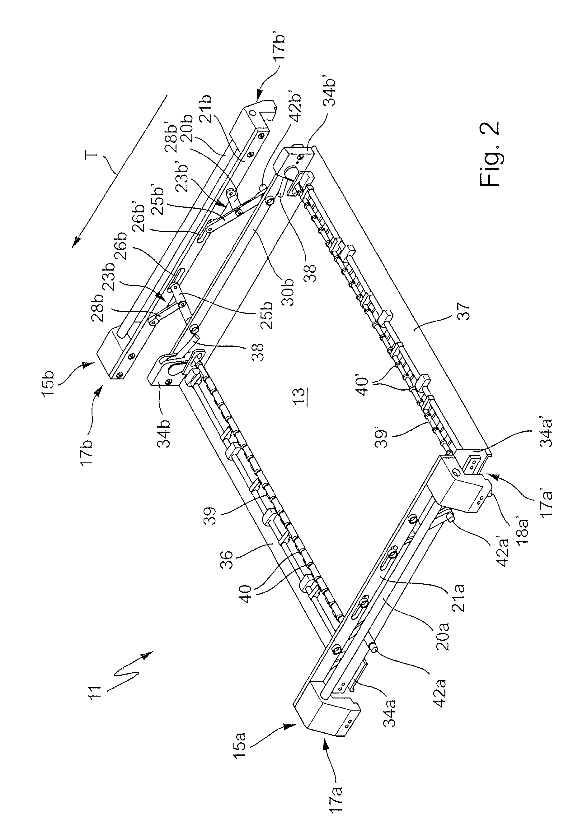 Retaining Device for Thin, Planar Substrates