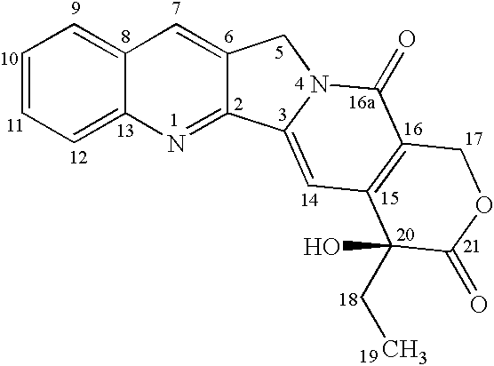 Nitrogen-based camptothecin derivatives