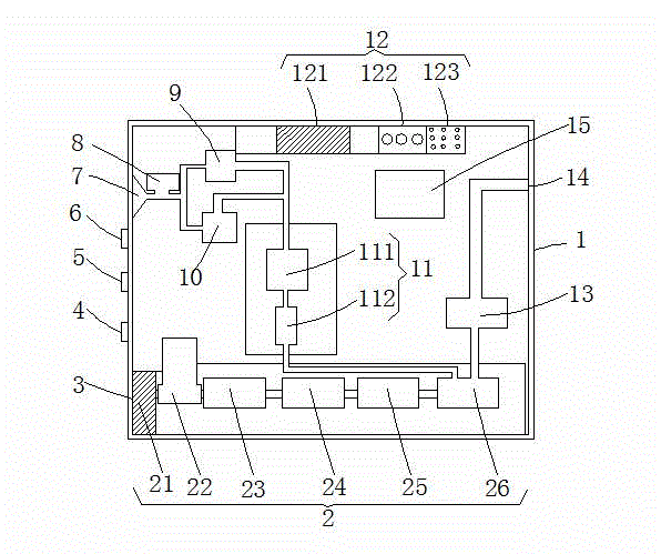 Multifunctional warming and refrigerating air sterilization device