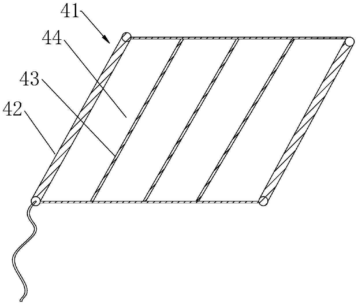 Anti-powder-caking dehumidifying glaze material distribution drying device and drying method and control method of anti-powder-caking dehumidifying glaze material distribution drying process