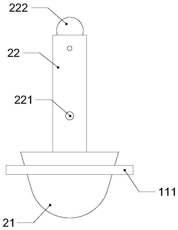 Shield tunnel segment assembling positioning device and shield tunnel segment assembling process